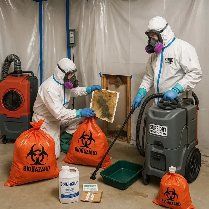 Contaminated Water Handling Protocols process in Kingston Springs, TN