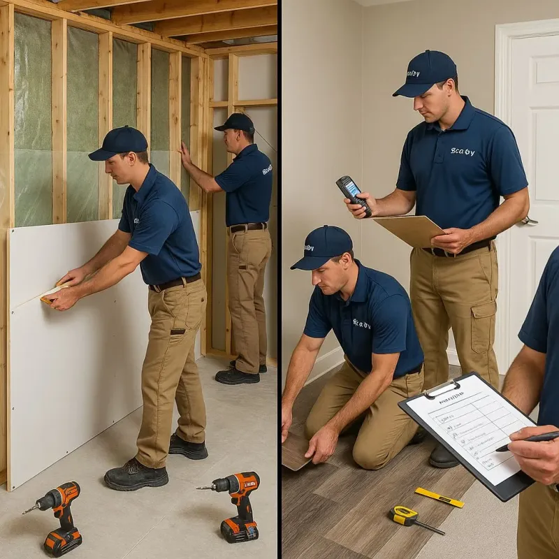 Repairs and Reconstruction process in Kingston Springs, TN